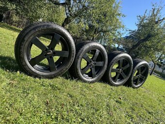 Alu kola Dezent TD Dark Black ,5x112,7.5x18,ET38-TOP STAV - 4