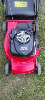 Benzínová sekačka s pojezdem šasí hliníkové motor briggs - 4
