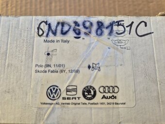 brzdové destičky Škoda Fabia 6N0698151C - 4