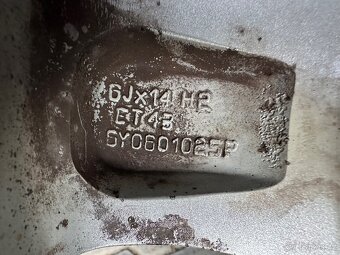 5x100 R14 Original Skoda - 4