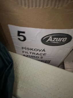 Zahradní bazénový set s pískovou filtrací – málo používaný - 4