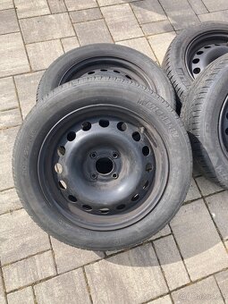 Letní sada Michelin 205/55/16, plechové disky 4x108 - 4
