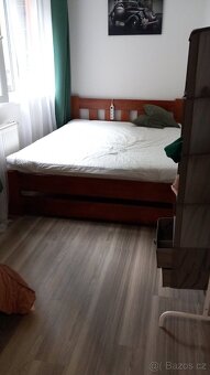 Dřevěná postel na prodej + MATRACE ZDARMA - 4