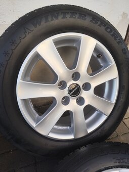 ALU 5x112 r16 BORBET + 215/60/16 ZIMNÍ - PĚKNÁ SADA - 4