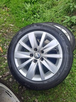 Alu kola 5x112 originál VW 205/55 R16 - 4