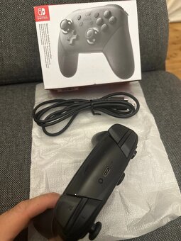 Pro controller (stav 10/10) nintendo switch - 4
