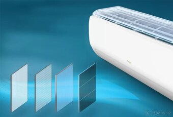 klimatizace AUX Q Smart Plus 3,5 kW – split s MONTÁŽÍ - 4