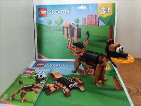 Lego Creator 30578 3v1 pes německý ovčák had kobra pavouk - 4