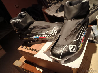 nové boty na běžky SALOMON Escape8 pilot na nohu č.8 - 4