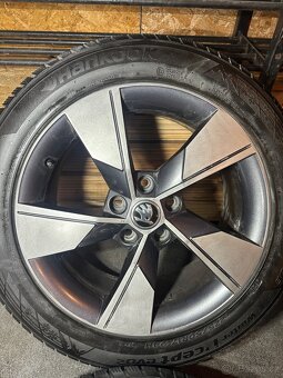 ALU Kola ŠKODA 5x112 R17 NIVALIS Zimní Pneu 225/50/17 - 4
