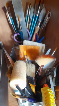 akrylové malířské barvy a pasty - 4