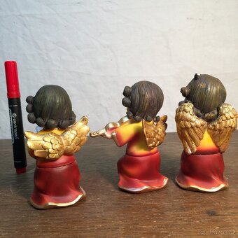 Anděl.... dárkové dózy andělíček 3x - 4