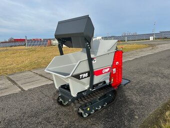 Pásový Dumper CNF T95d, YANMAR DIESEL , samonakládací - 4