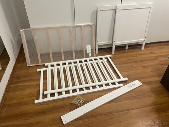 Dětská postýlka IKEA Sundvik + matrace SKÖNAST - 4
