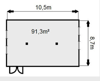 Skladovací prostor 91m2 Plchovice - 4
