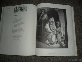 FABLES de la Fontaine - ilustrace Doré, La Bible francouzsky - 4