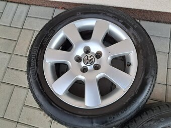 alu kola VW Golf, Beetle 16" 5x100 + pneu 205/55 R16 - 4