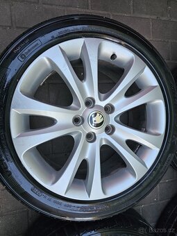 ALU letní kola Škoda 5x112  R17 Superb II Trifid - 4