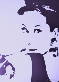 Velký obraz Audrey Hepburn Ikea - 4