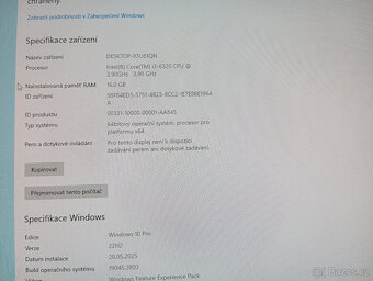 PC - Herní, deska Gigabyte B150M-HD3 - 4