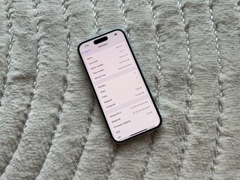 APPLE IPHONE 15 128GB MODRÝ-BATERIE 96%-ZÁRUKA - 4