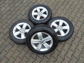 VW Tiguan, kola 17" zimní, letní pneu - 4
