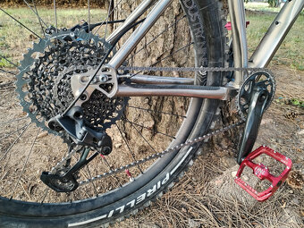 Titanové horské kolo Why Cycles S7 v.2, velikost M (17-18) - 4