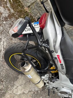 Kompletni kufry Givy vcetne drzaku na Yamaha TDM 850 - 4