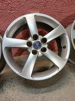 Prodám originál disky Saab 17" – 5x110, ET41 - 4