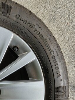 4x Alu Kola VW 16" s letní Pneu 205/60 - 4