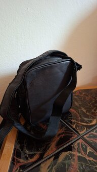 Pánská kožená taška malá, černá zn.P..Hajn - 4