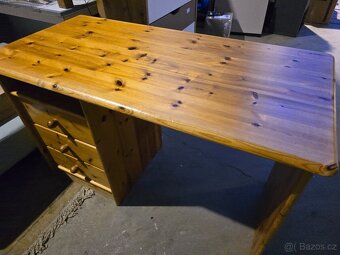 Psací stůl dřevo 60x120 výška 76 cm - 4