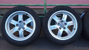 Krásná original letní ALU kola 17" 5x112 Audi A5 - 4