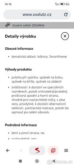 Matrace z paměťové pěny - 4