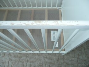 Dětská postýlka Ikea bílá - 4