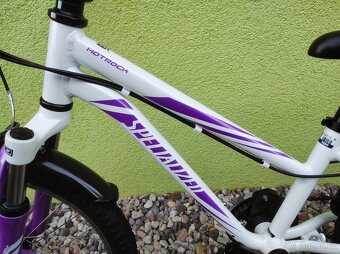 Značkové dětské kolo SPECIALIZED 20" (bílá/fialová) - 4