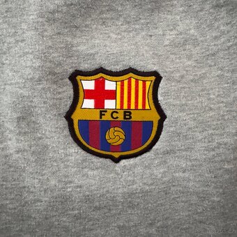Nike šedé tepláky FC Barcelona | vel. S | skvělý stav - 4