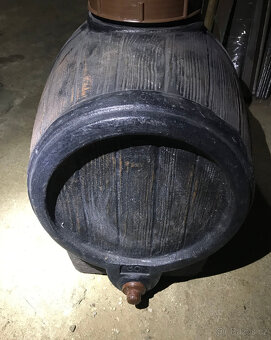 roto barik 30 litru sud vino nadoba tank obal plast - 4