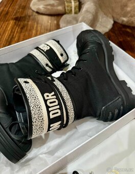 Luxusní boty DIOR D-Major ankle boot - 4
