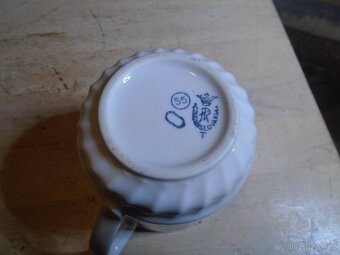 Retro hrnek - zelená mašle - 4