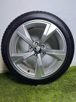 Alu kola 5x100 R17 s pneu (aus) - 4