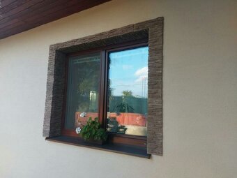 Betonový obkladový kámen - bridlice hnědá - 4