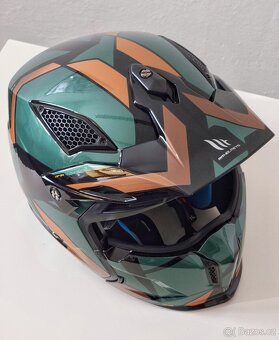 Přilba s maskou MT Streetfighter SV S P1R A9 - 4