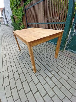 Jídelní stůl masiv (tvrdé dřevo) - 4
