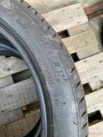 Letní pneu 205 45 17 Michelin jako nové - 4