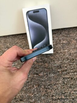 Apple iPhone 15 Pro 256gb Blue. TOP stav, zaruka. - 4