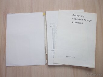 RECEPTURY MLÉČNÝCH NÁPOJŮ A POKRMŮ r. 1974 - 4