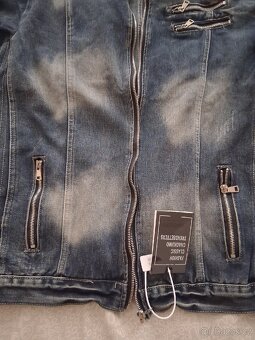 Bunda jeans na motorku - 4