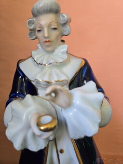 PORCELÁNOVÁ SOŠKA ROKOKO - 4