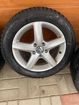 Alu kola VW 5x112, R16, zimní sada - 4